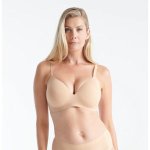 Knix Beige Wireless Bra